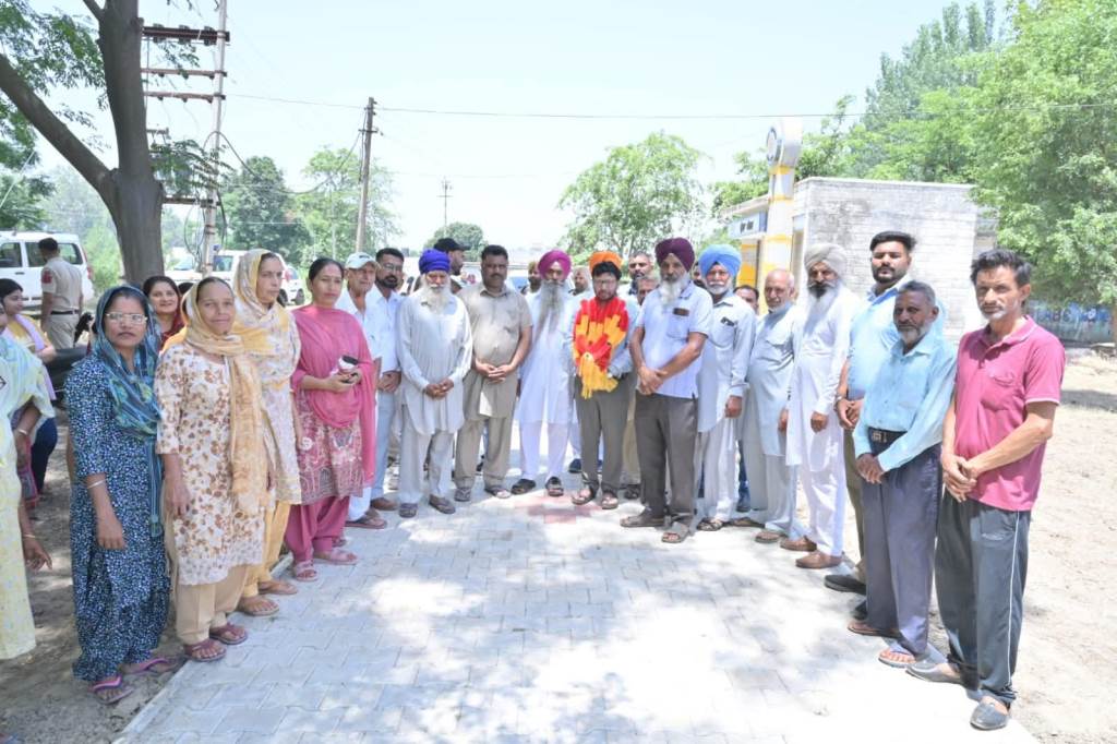 Cabinet Minister Dr Ravjot Singh Launches Development Works in Village Kattowal